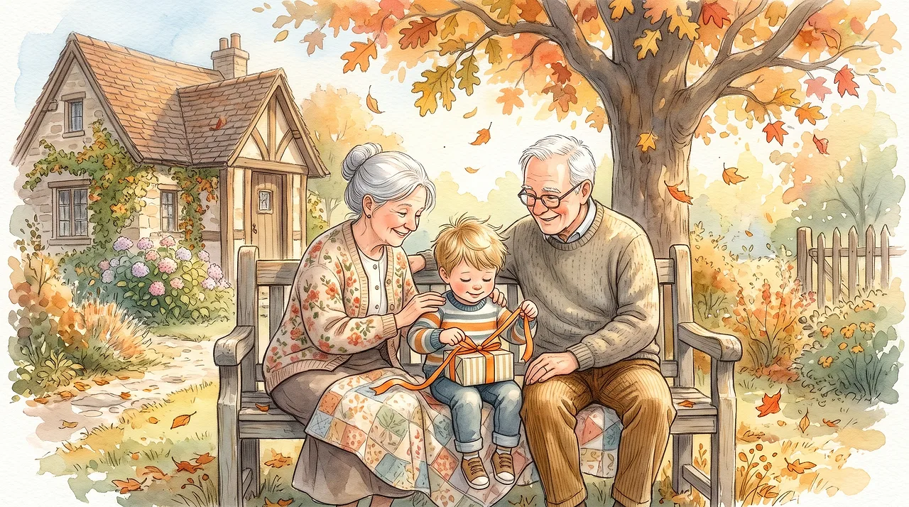 A present for a grandson you only see now and then