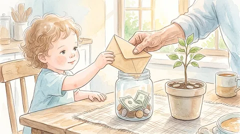 How to give money so it doesn't vanish in a weekend