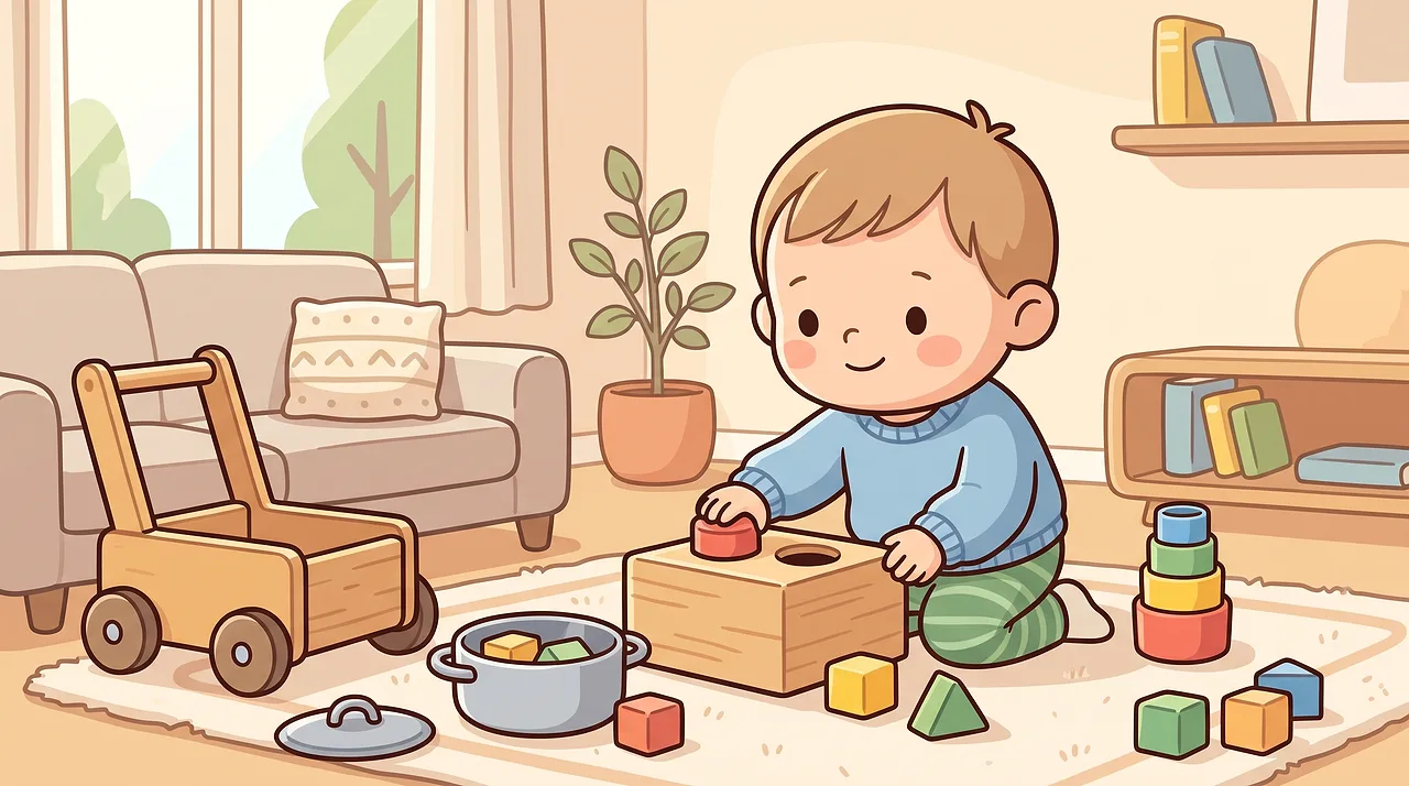 Toys for what your child can do now: skill, not age