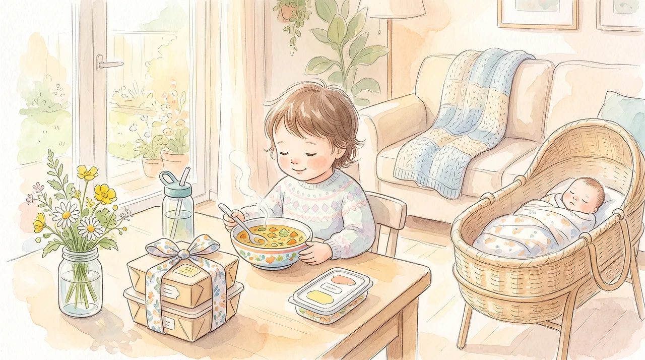 A gift for a new mum: what helps in the first six weeks