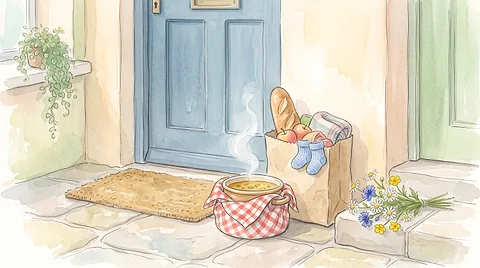 Help after a birth: meals, cleaning and childcare